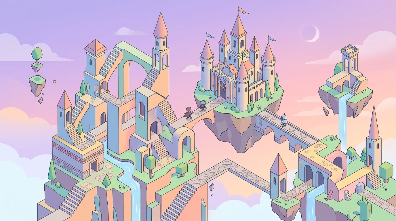 Monument Valley 2 - architecture impossible et géométrique